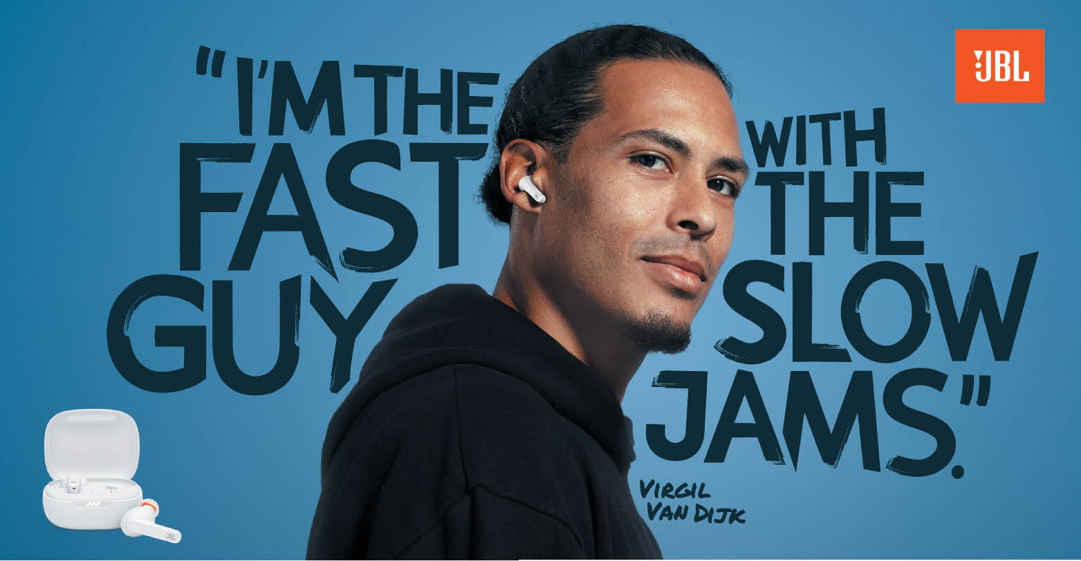 Virgil Van Dijk z JBL